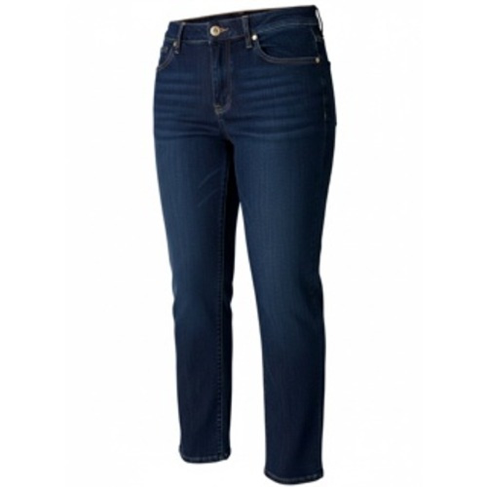 Style & Co Women Dark Wash Straight Leg Jeans Size 8 Short Indigo Denim Pants